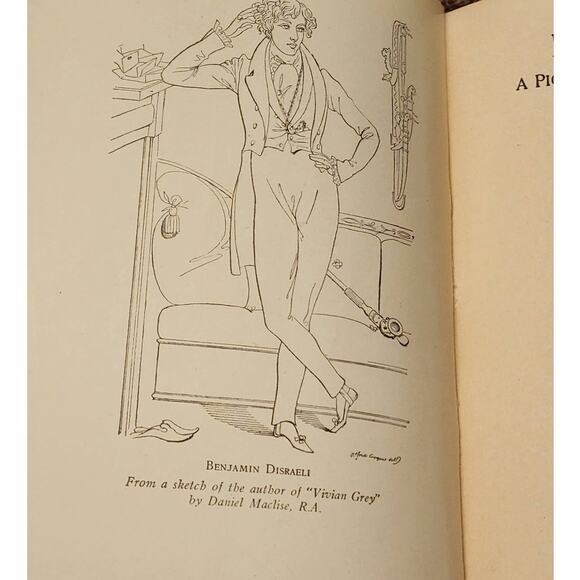 Disraeli A Picture Of The Victorian Age By Andre Maurois, First Printing 1928 - Picture 10 of 13